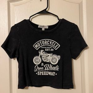 Motorcycle Crop Top
